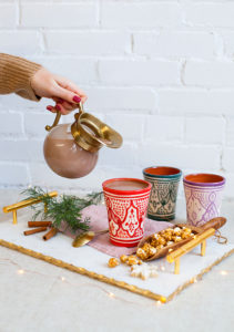 moroccan ceramic mugs hot chocolate recipe vegan