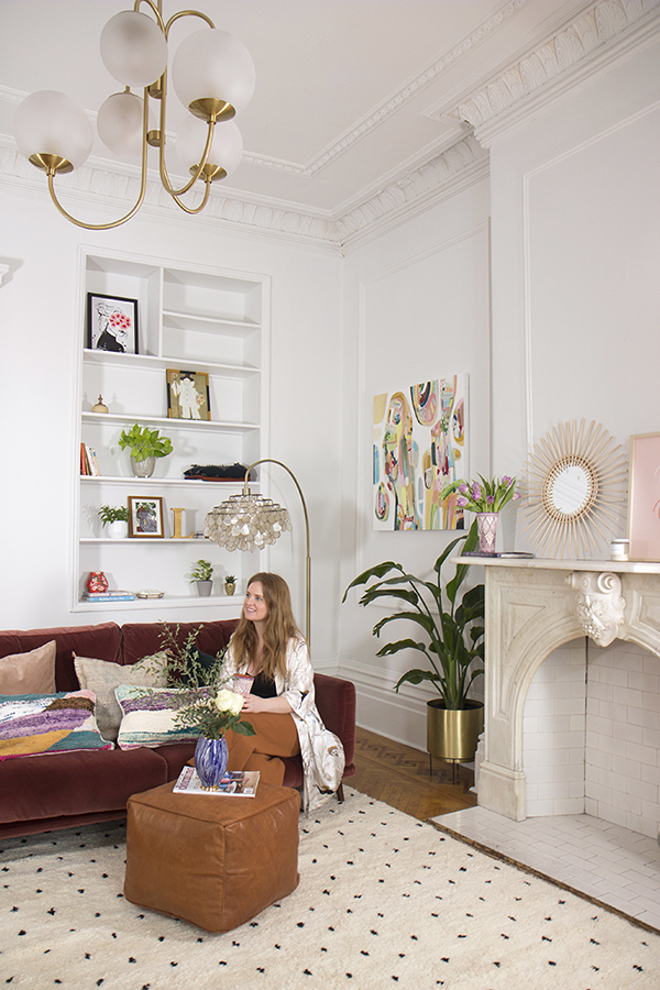 Parisian Boho Apartment living by lo Baba Souk