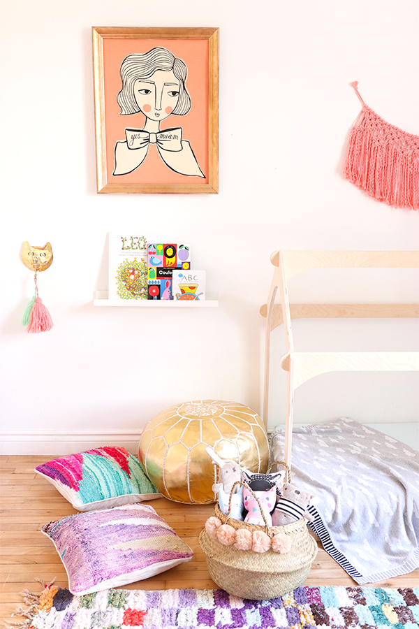 Moroccan Boucherouite Rugs - Our Faves For A Happy Kid's Bedroom Decor