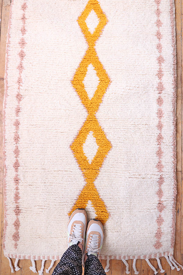 tapis marocain en laine