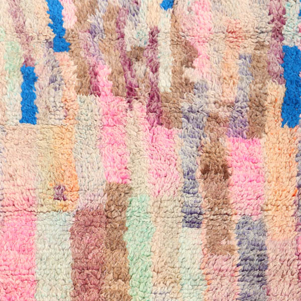 Pastel Wool Rug available at Baba Souk.