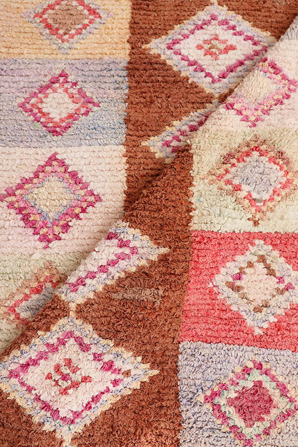 Pastel Moroccan Rug available at baba souk