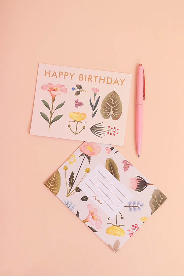cute pink birthday cards available at baba souk