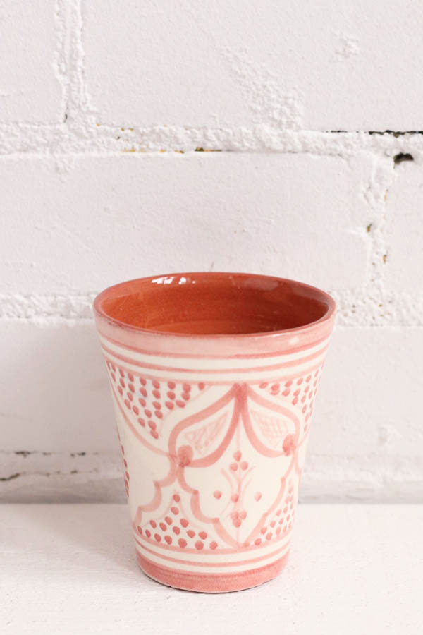 moroccan handmade ceramic mugs available at baba souk