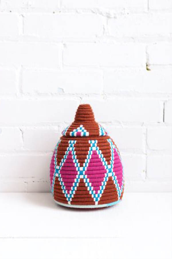 Moroccan Berber Baskets available at Baba Souk.