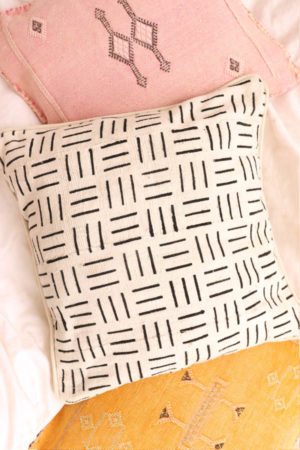 muudcloth pillow african handmade