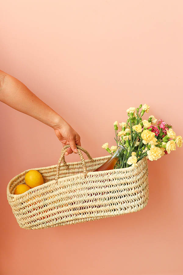large storage basket from morocco available at baba souk