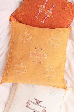 handmade moroccan cushion available at baba souk