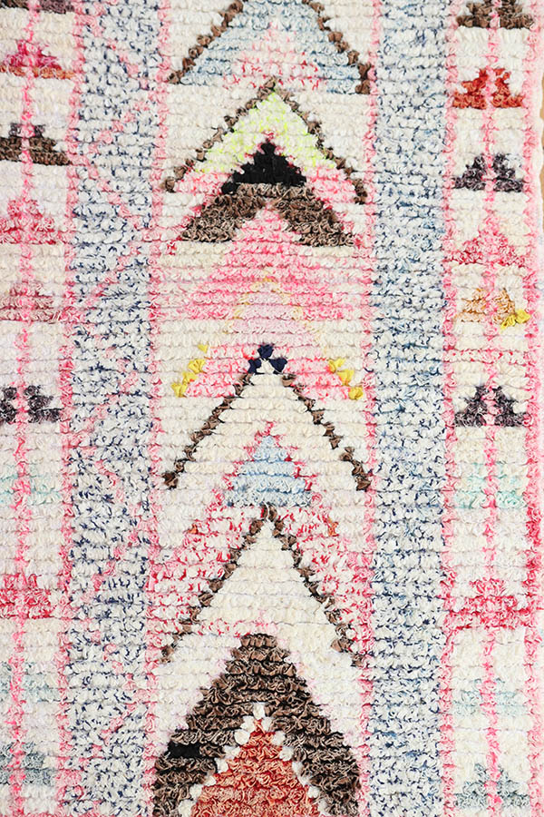 Petits tapis marocains colorés