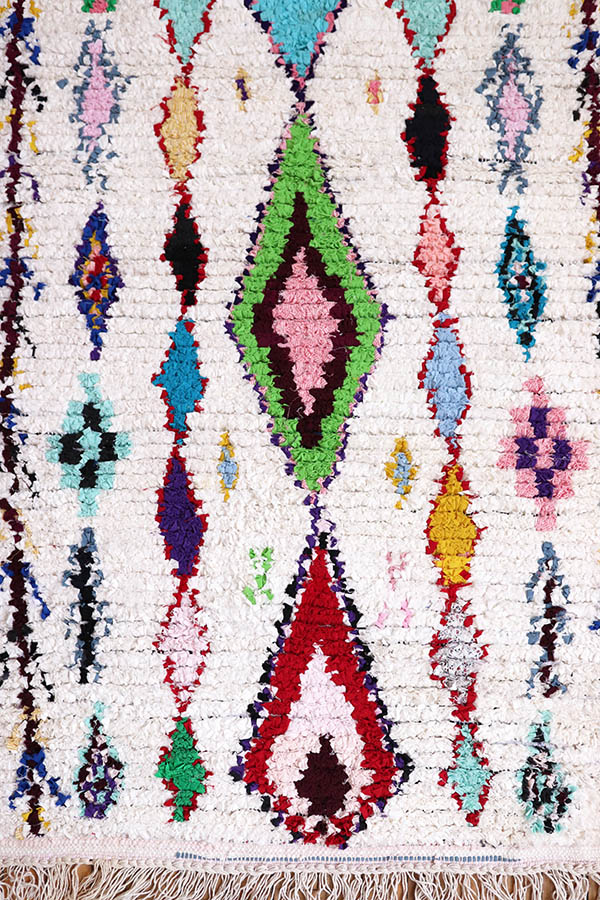 colorful moroccan rug available at baba souk