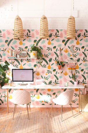 tropical wallpaper by baba souk available online
