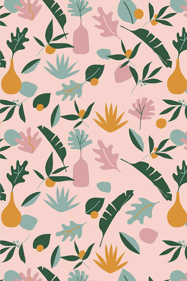 tropical wallpaper by baba souk available online