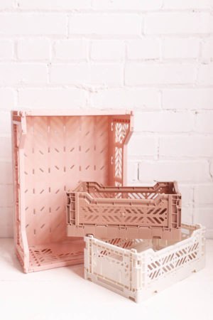 foldable crate bundle of 3 available at baba souk