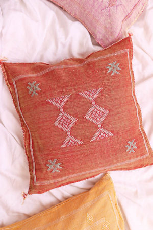 Sabra Pillows terracotta