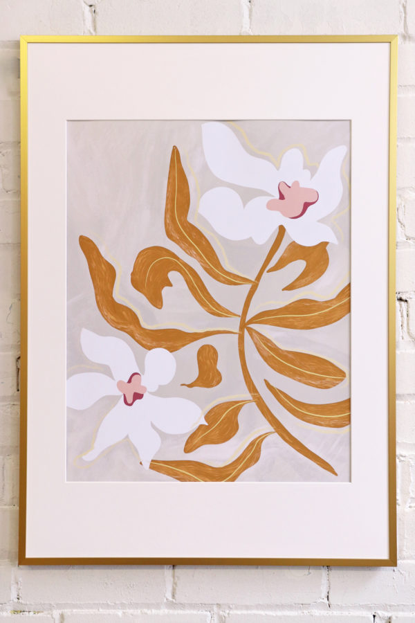 16"x20" Floral Poster