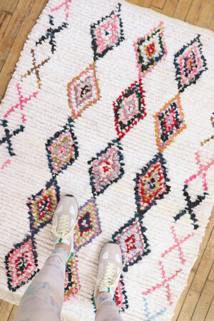 moroccan rugs colourful cotton