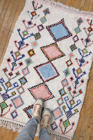 moroccan cotton rug