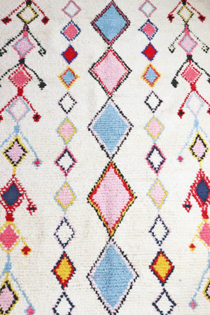 colourful moroccan rug handmade in morocco
