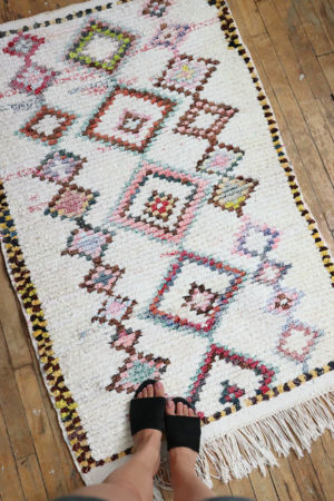 Small Cotton Rug available at Baba Souk
