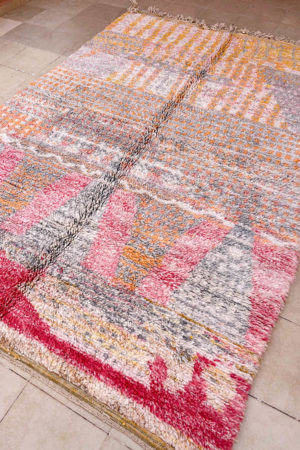 Pastel Moroccan Rug Available at Baba Souk