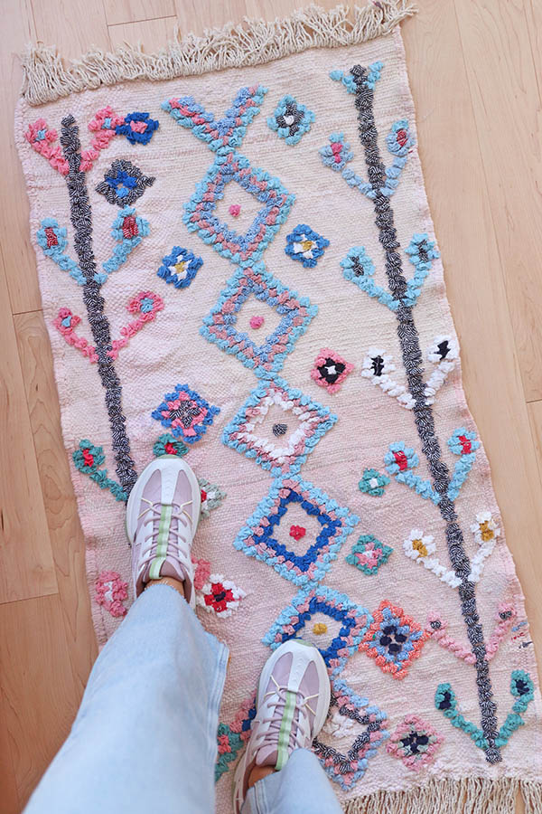 bedside moroccan rugs