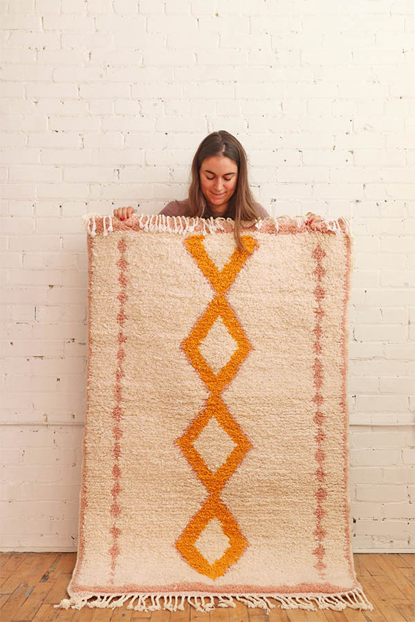 Pastel Wool Carpet Available at Baba Souk