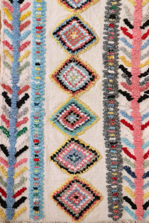 Adorable Handmade Rug available at Baba Souk