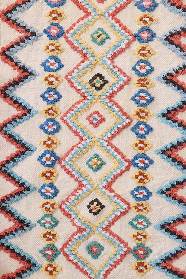 Bright Cotton Rug available at Baba Souk