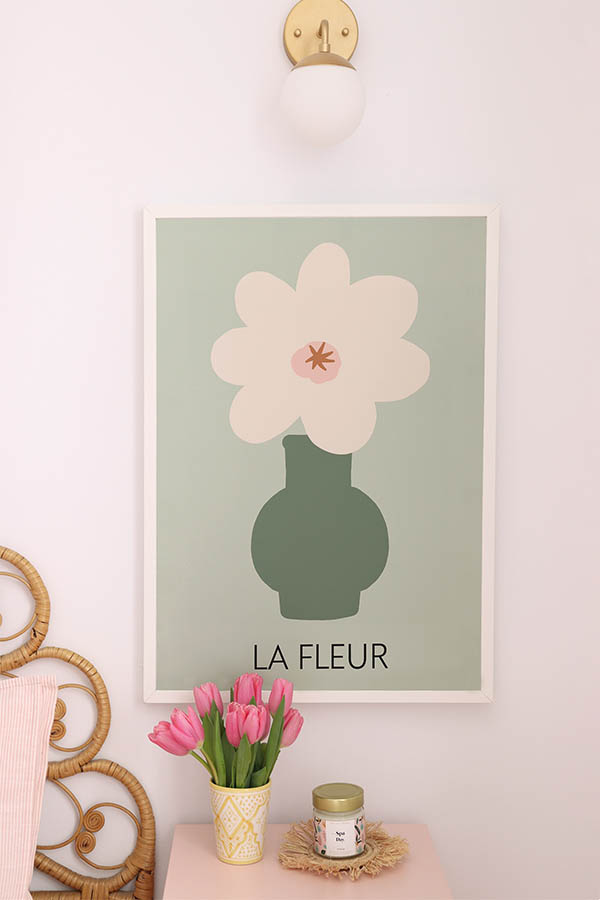 la fleur poster