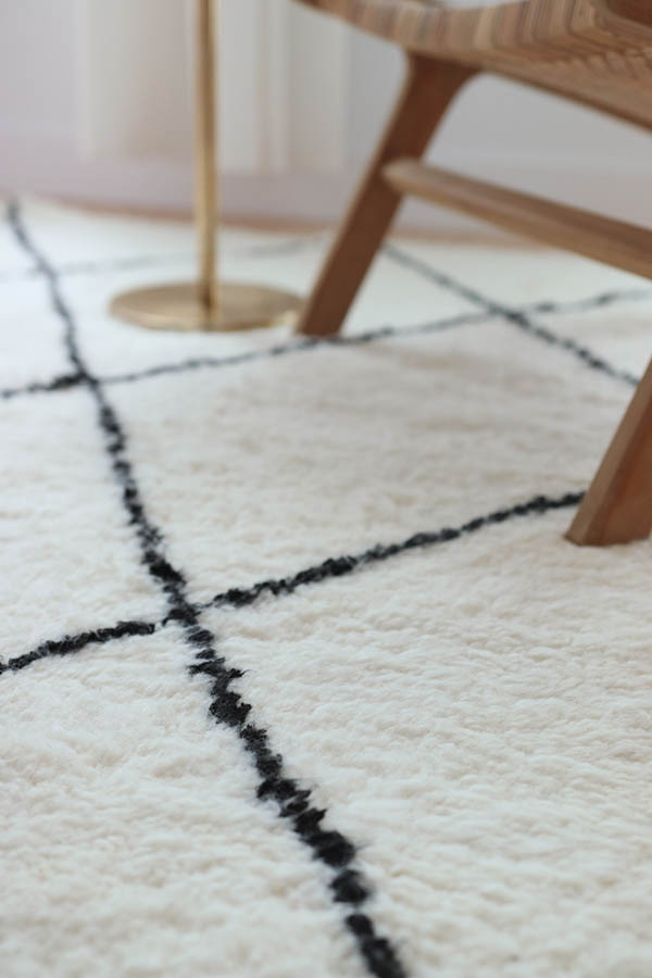 moroccan rugs beni ourain black and white carpets