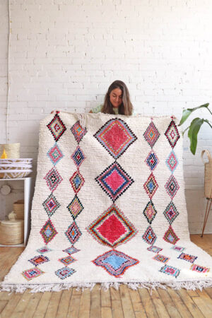 handmade moroccan rug available at baba souk