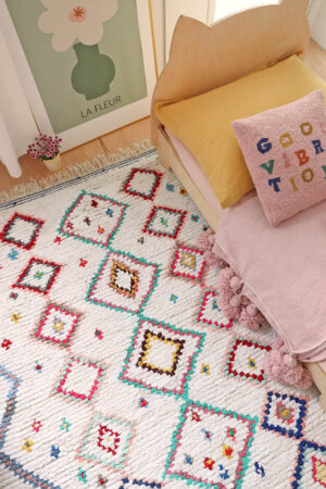 colorful Moroccan rugs for kids