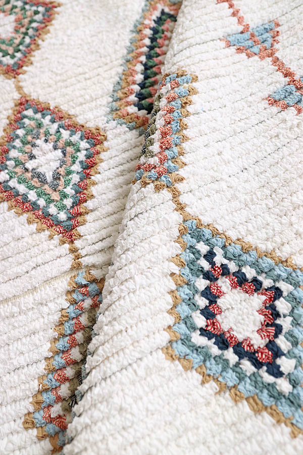 tapis marocains en coton colorés baba souk