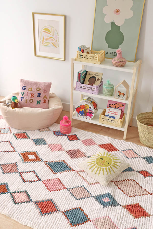 moroccan rugs, beni ourain, minimalist design, baba souk