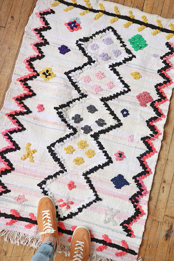 tapis marocains colorés boutique Baba souk montreal