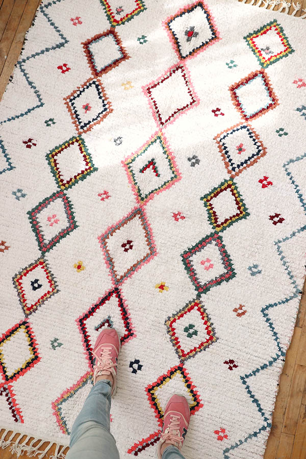 pink Moroccan rugs Baba Souk