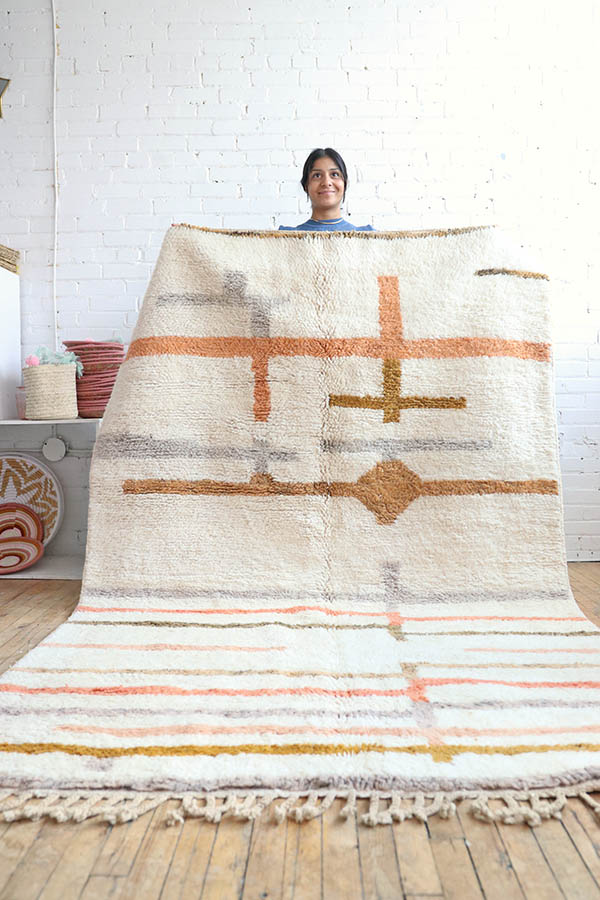 moroccan rug wool modern