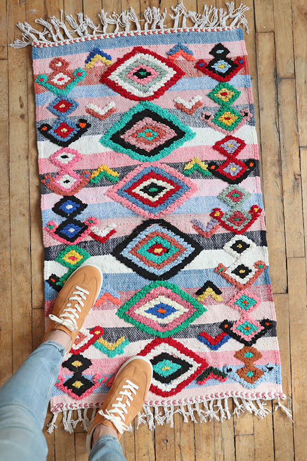 petit tapis marocain coloré Baba Souk