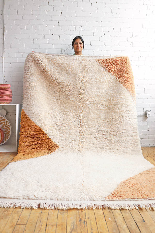 tapis en laine cozy pour la maison Baba Souk