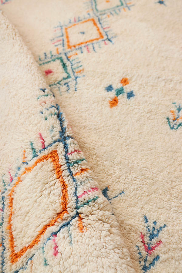 tapis en laine marocain cozy doux épais Baba Souk