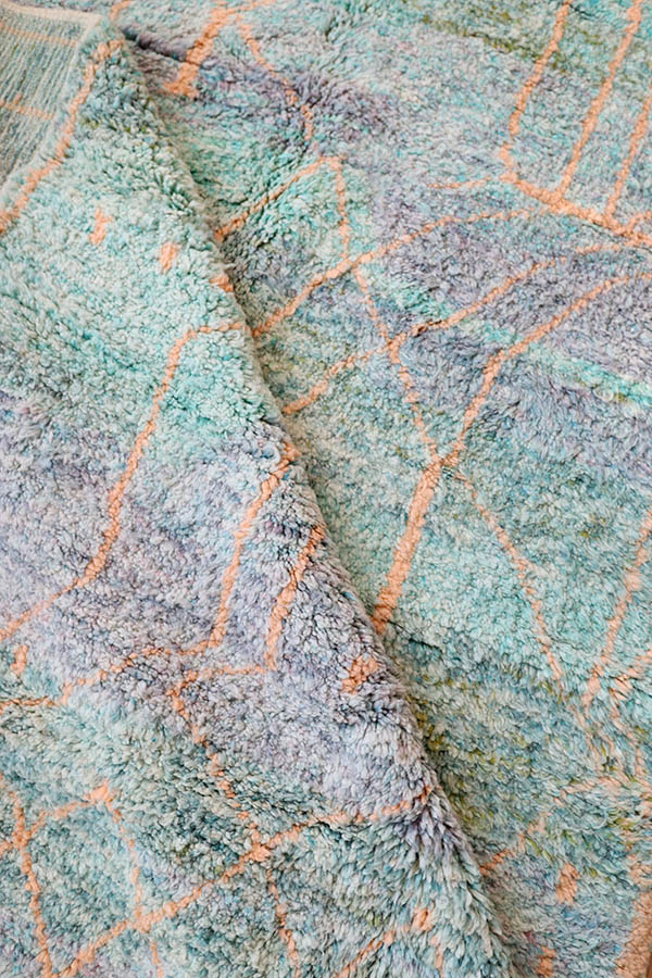 moroccan rugs blue wool baba souk
