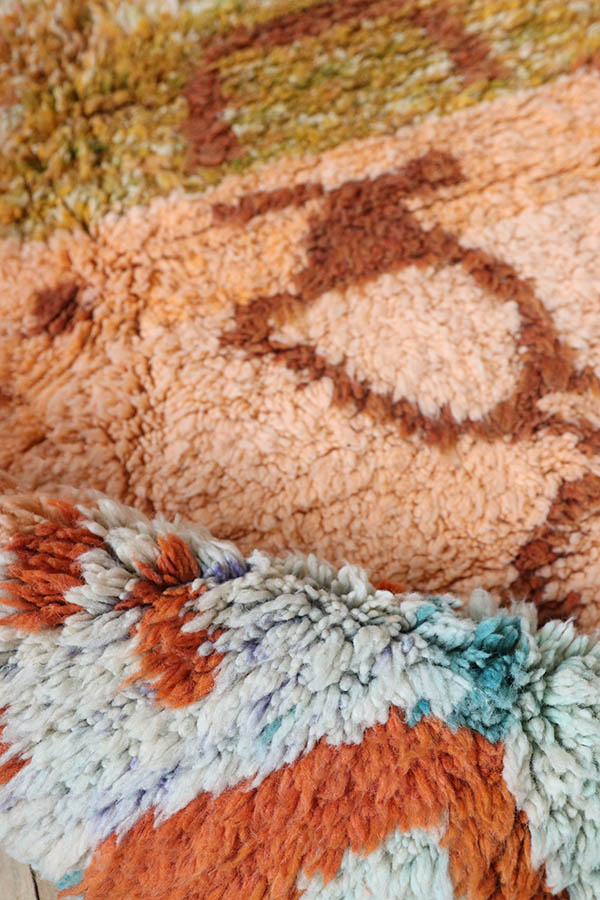 tapis marocain colorés, laine, en ligne, Baba Souk