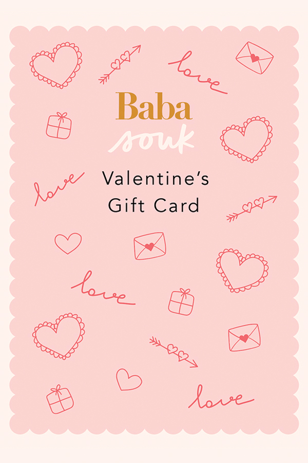 Baba Souk gift cards Valentines Day
