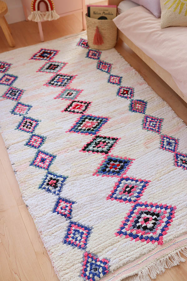 moroccan rugs colourful kids bedroom