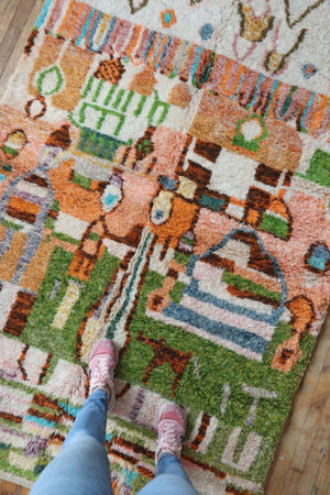 tapis marocain colorés Baba Souk, Montreal